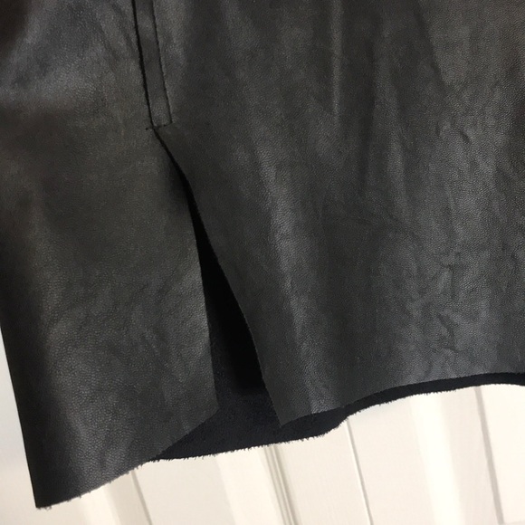 Zara faux leather tank top - Picture 2 of 3